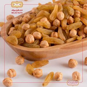 نخودچی و کشمش دو آتشه